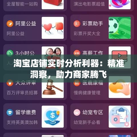 淘宝店铺实时分析利器：精准洞察，助力商家腾飞