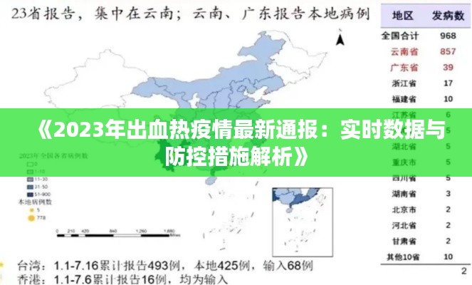 《2023年出血热疫情最新通报：实时数据与防控措施解析》