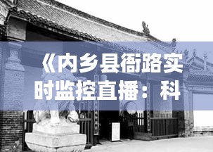 《内乡县衙路实时监控直播：科技守护历史，直播见证变迁》