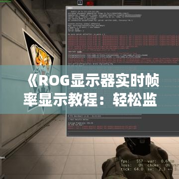 《ROG显示器实时帧率显示教程：轻松监控游戏性能》