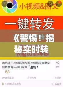 《警惕！揭秘实时转账背后的骗局真相》