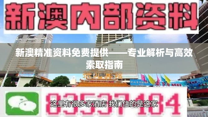 新澳精准资料免费提供——专业解析与高效索取指南