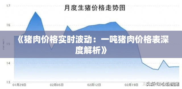 《猪肉价格实时波动：一吨猪肉价格表深度解析》