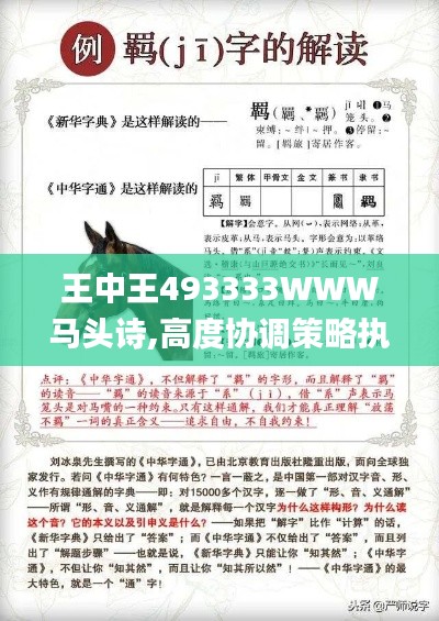 王中王493333WWW马头诗,高度协调策略执行_AP13.377