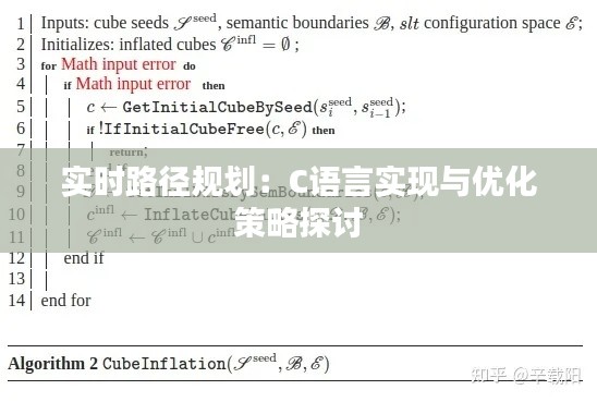 实时路径规划：C语言实现与优化策略探讨