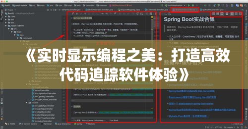 《实时显示编程之美：打造高效代码追踪软件体验》