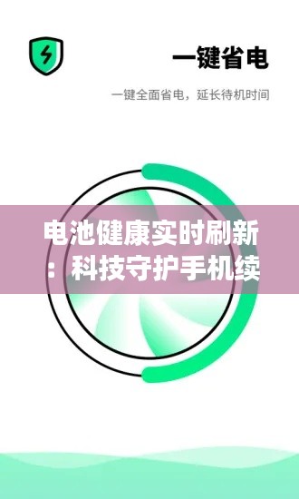 电池健康实时刷新：科技守护手机续航新篇章