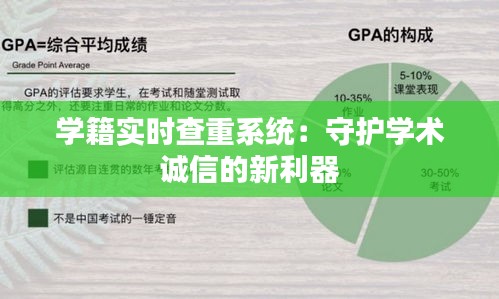 学籍实时查重系统：守护学术诚信的新利器