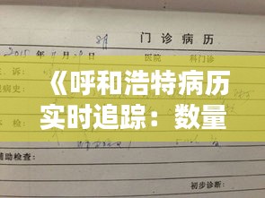 《呼和浩特病历实时追踪：数量与挑战并存》