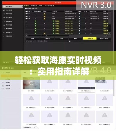 轻松获取海康实时视频：实用指南详解