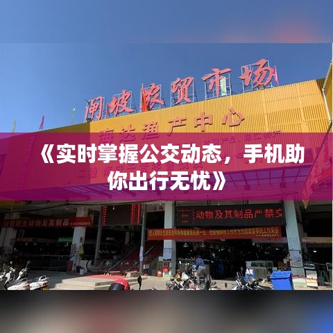 《实时掌握公交动态，手机助你出行无忧》