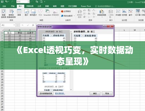 《Excel透视巧变，实时数据动态呈现》