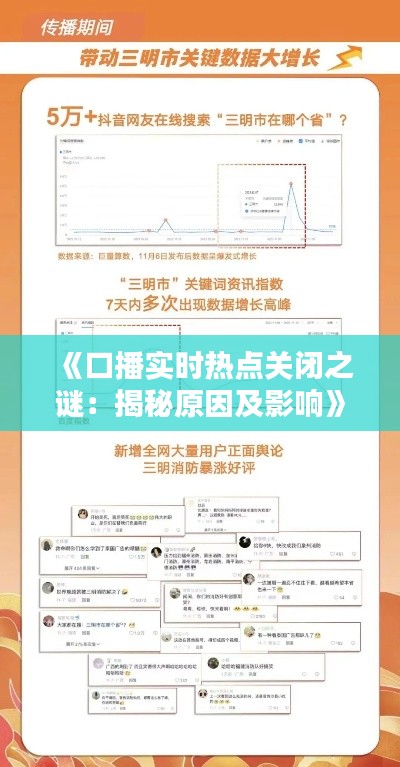 《口播实时热点关闭之谜：揭秘原因及影响》