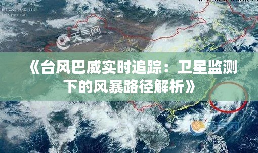 《台风巴威实时追踪：卫星监测下的风暴路径解析》