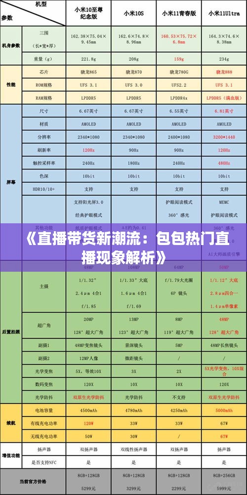 《直播带货新潮流：包包热门直播现象解析》