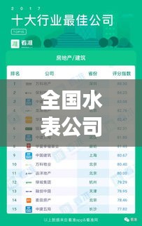 全国水表公司排名TOP10，行业领军者榜单揭晓