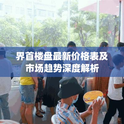 界首楼盘最新价格表及市场趋势深度解析