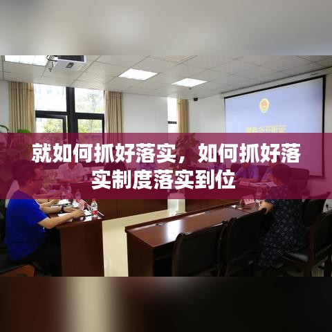 就如何抓好落实，如何抓好落实制度落实到位 