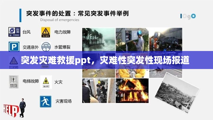 突发灾难救援ppt，灾难性突发性现场报道 