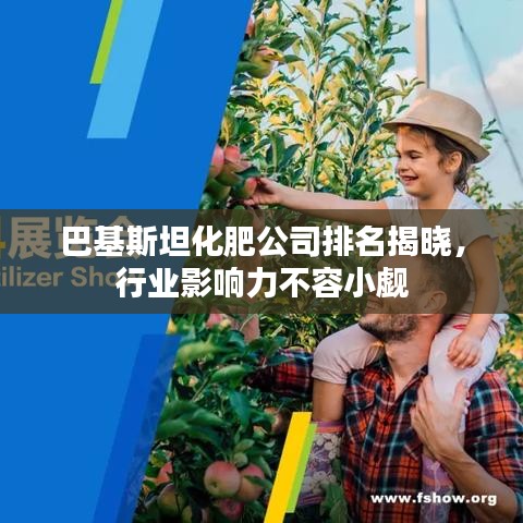 巴基斯坦化肥公司排名揭晓，行业影响力不容小觑