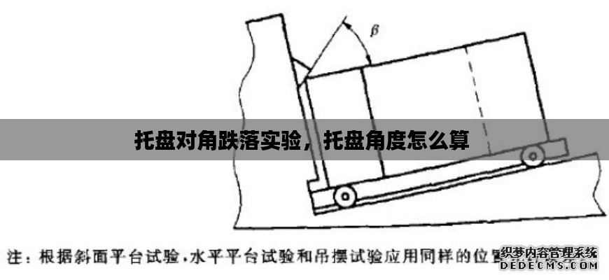 托盘对角跌落实验，托盘角度怎么算 