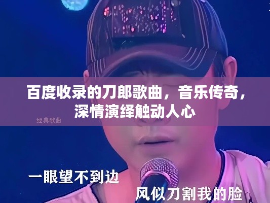 百度收录的刀郎歌曲，音乐传奇，深情演绎触动人心