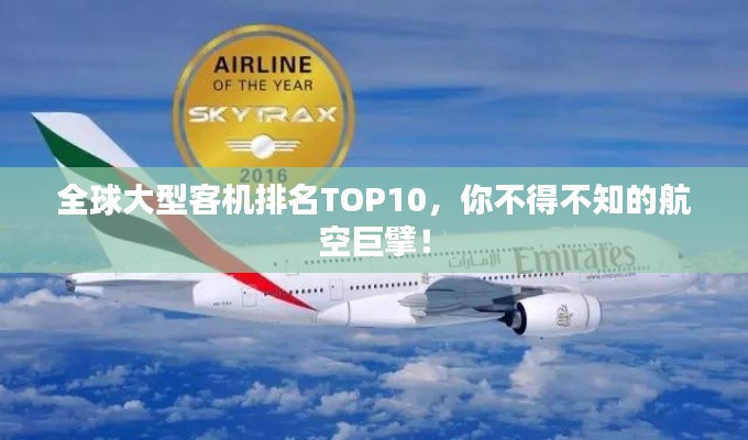 全球大型客机排名TOP10，你不得不知的航空巨擘！