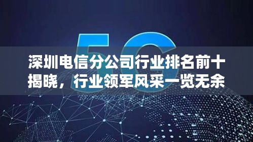 深圳电信分公司行业排名前十揭晓，行业领军风采一览无余！