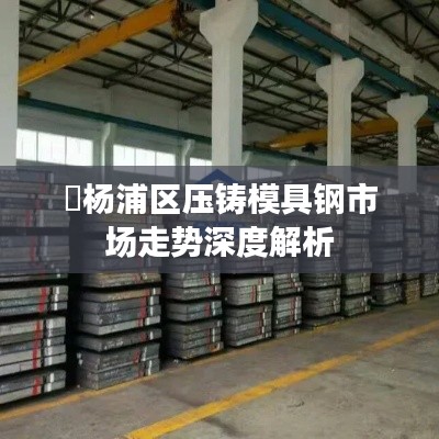 ​杨浦区压铸模具钢市场走势深度解析