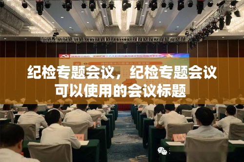 纪检专题会议，纪检专题会议可以使用的会议标题 