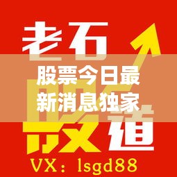 股票今日最新消息独家深度解读