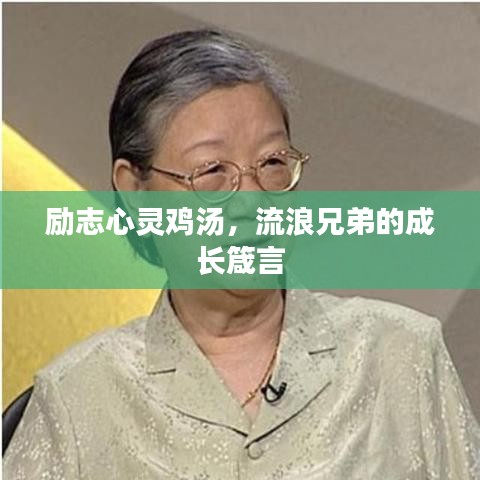 励志心灵鸡汤，流浪兄弟的成长箴言