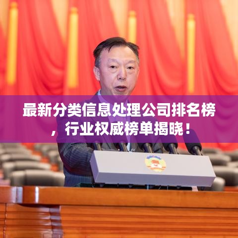 最新分类信息处理公司排名榜，行业权威榜单揭晓！