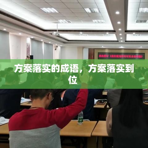 方案落实的成语，方案落实到位 