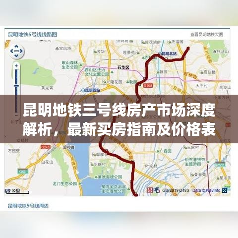 昆明地铁三号线房产市场深度解析，最新买房指南及价格表全览